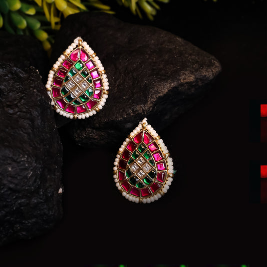 Kira Kundan Earrings