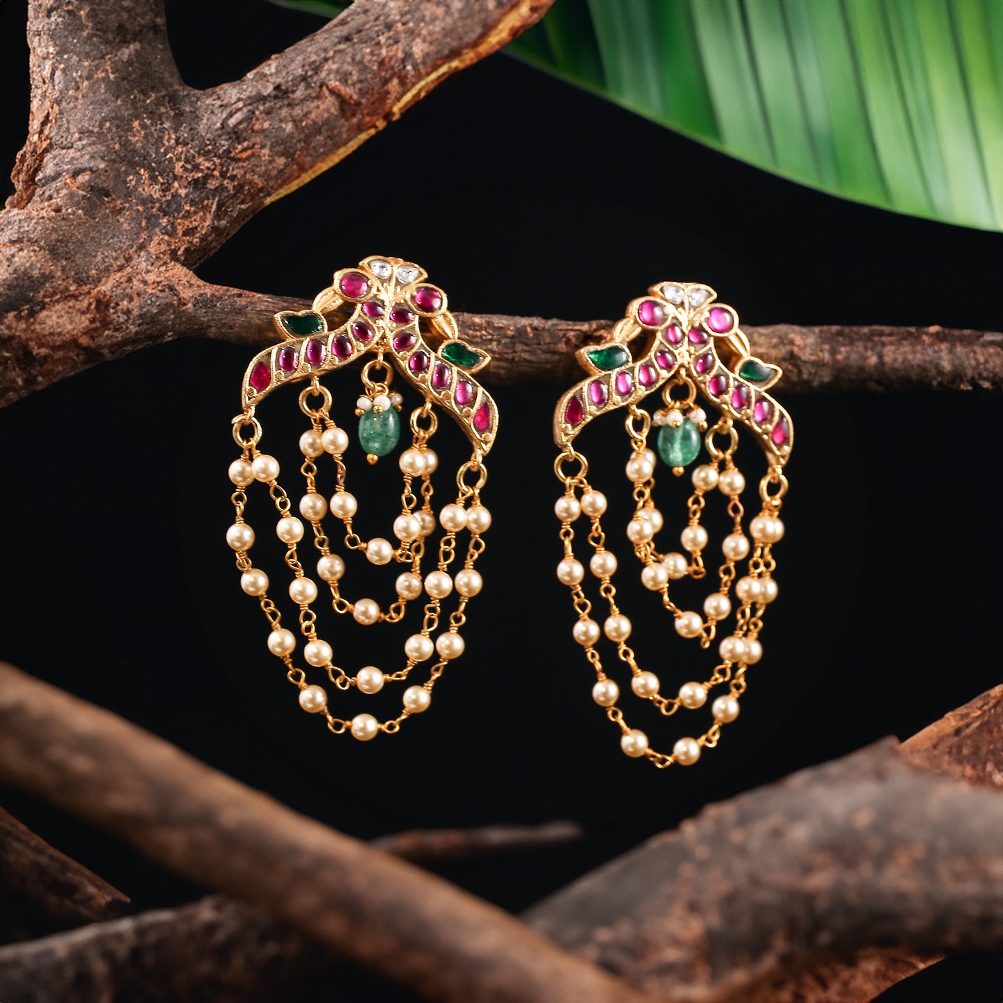 Eshana Kundan Earrings