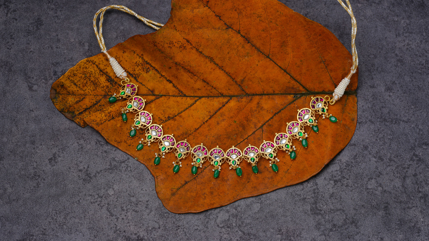 Ila Jadau Kundan Necklace