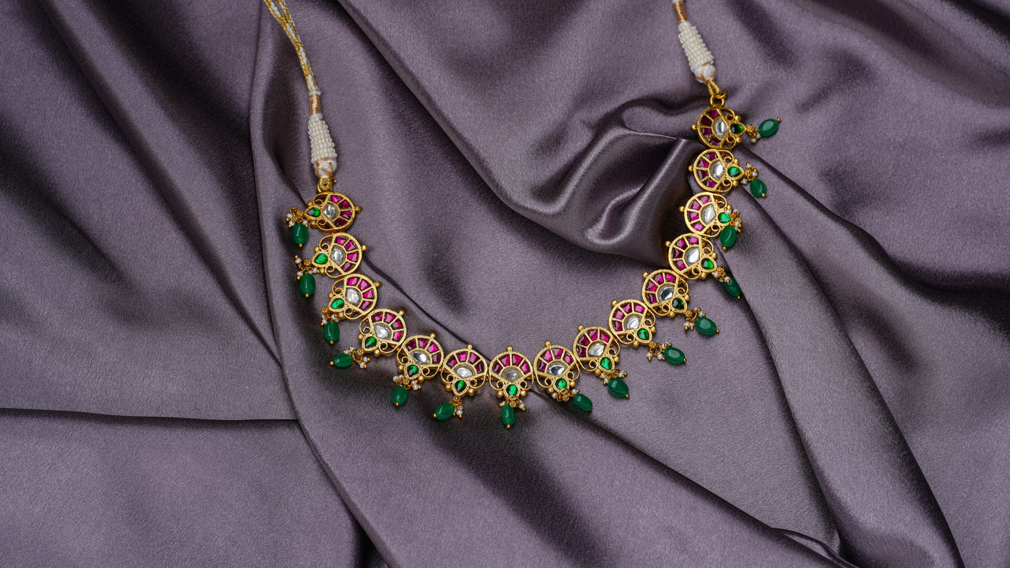 Ila Jadau Kundan Necklace
