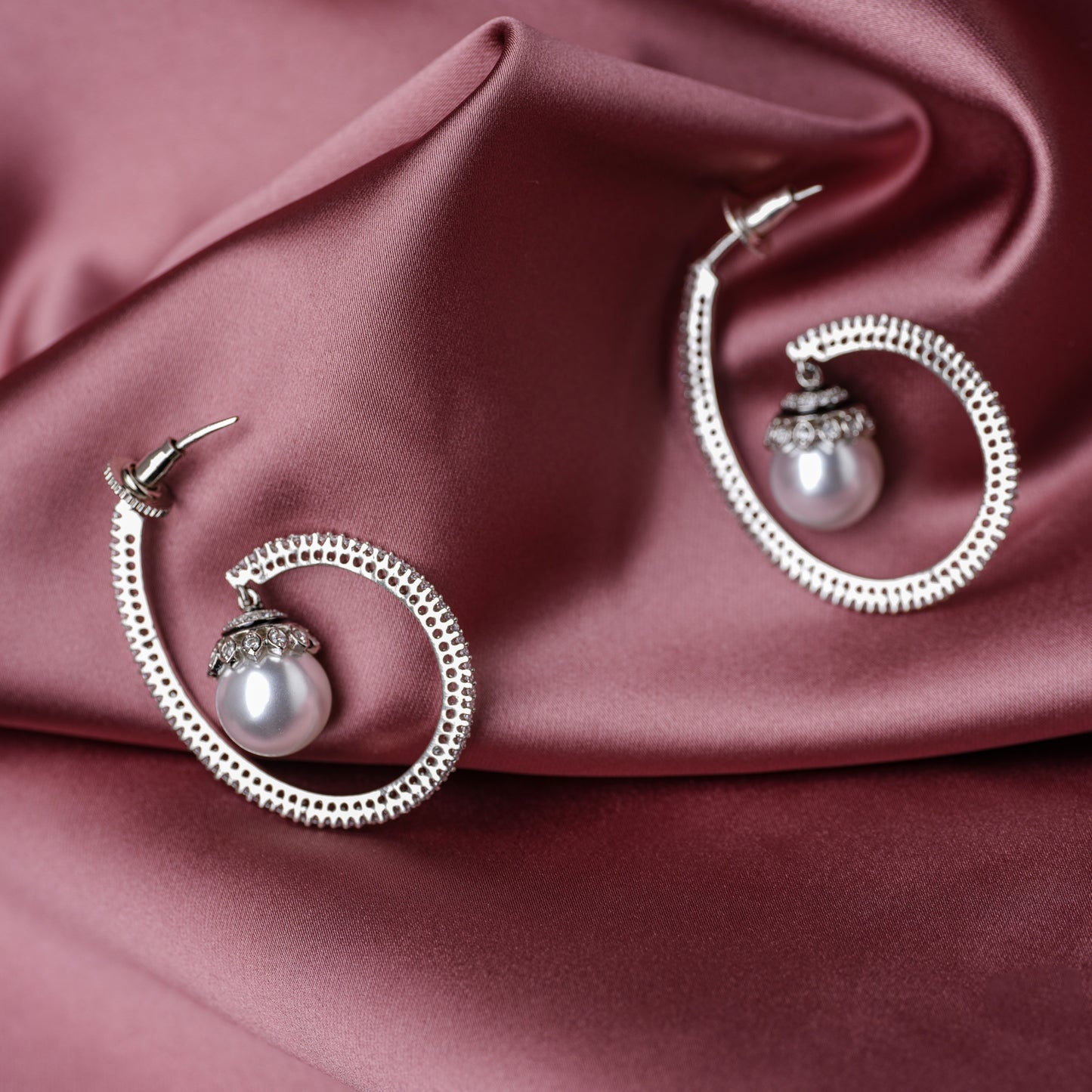 Tressa Artificial Diamond Earrings