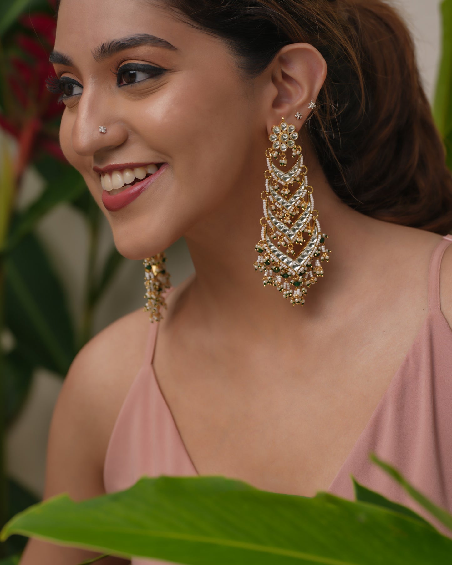 Aarohi Kundan Earrings