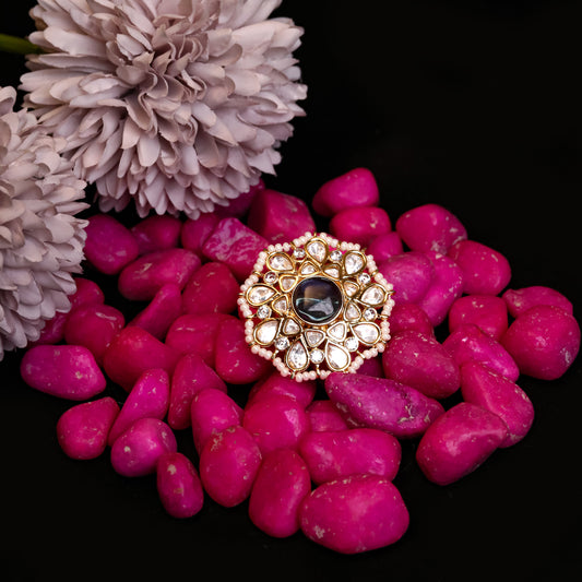 Zuri Kundan Ring