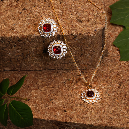 Aurelle Kundan Set