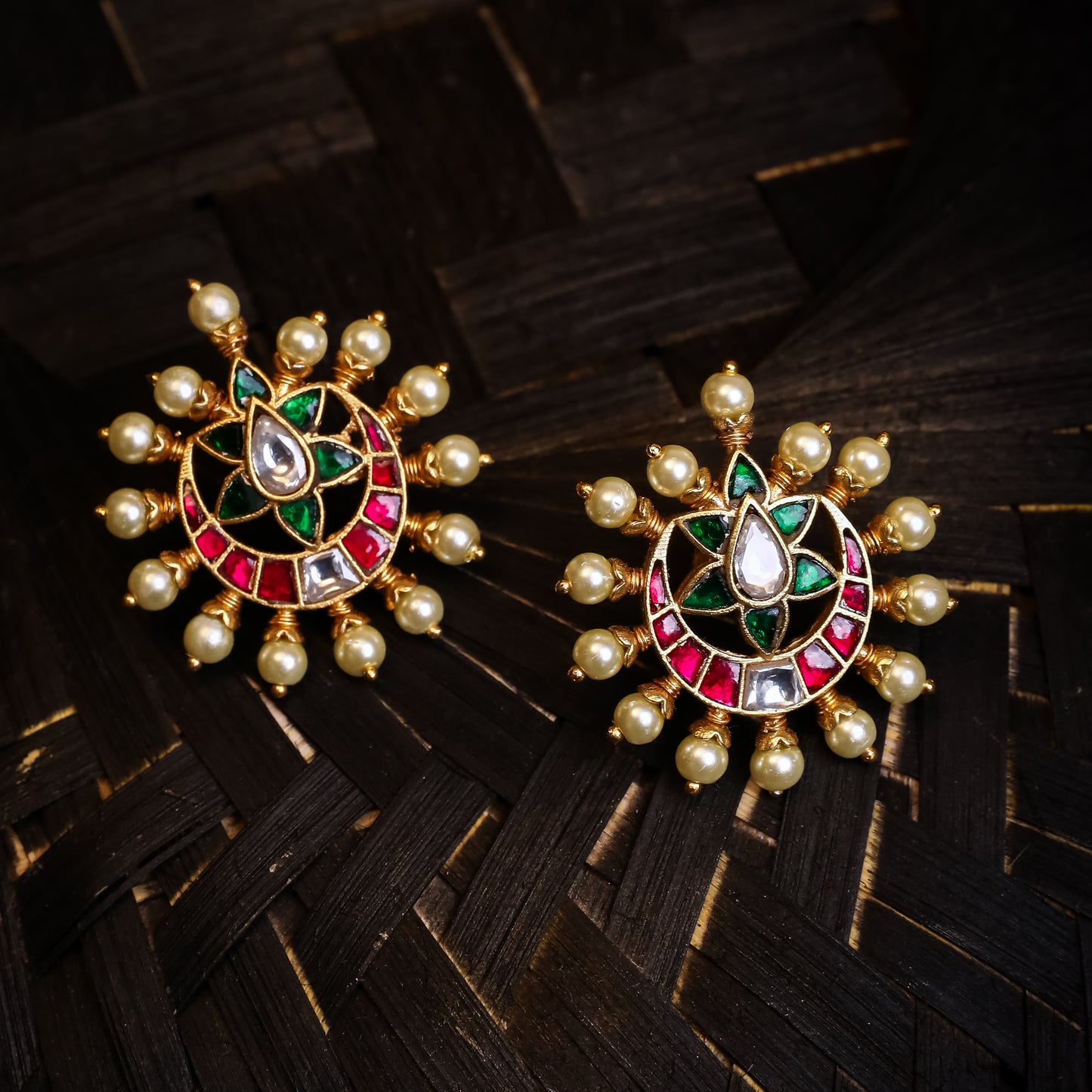 Teja Kundan Earrings