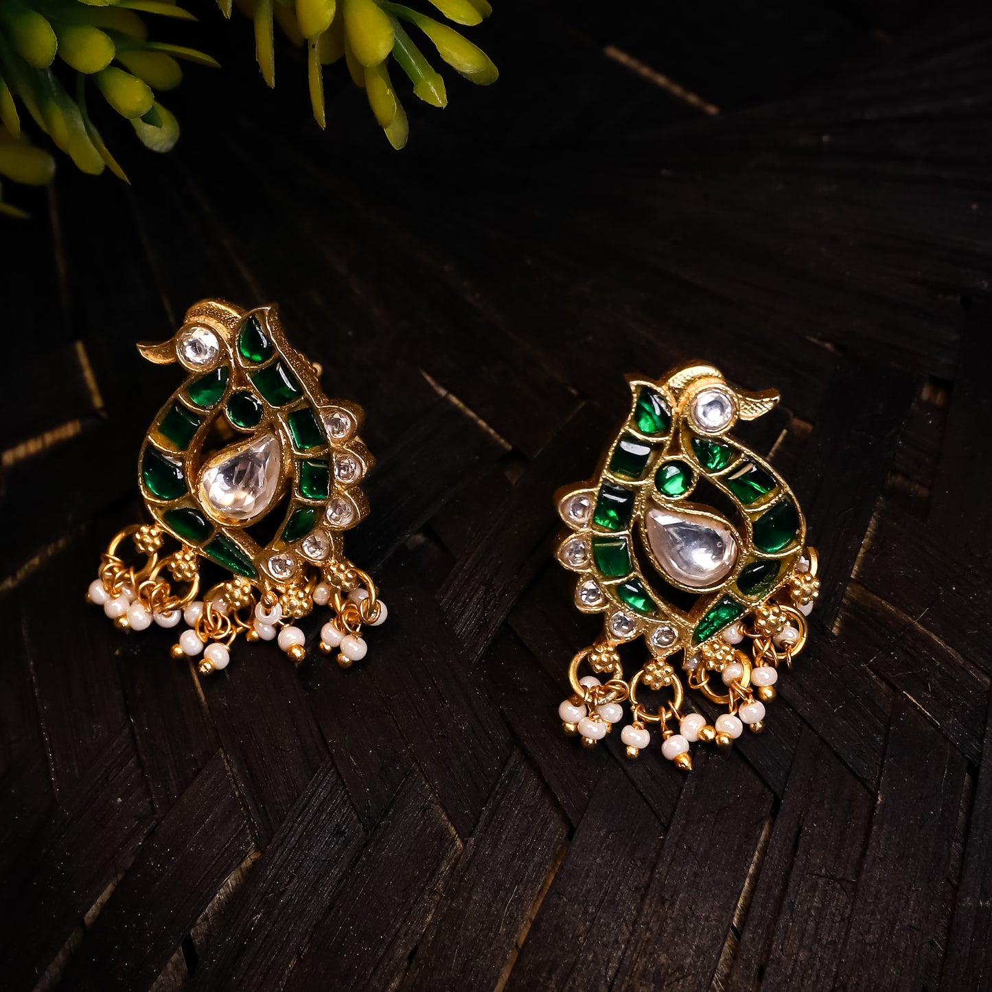 Quinn Kundan Earrings