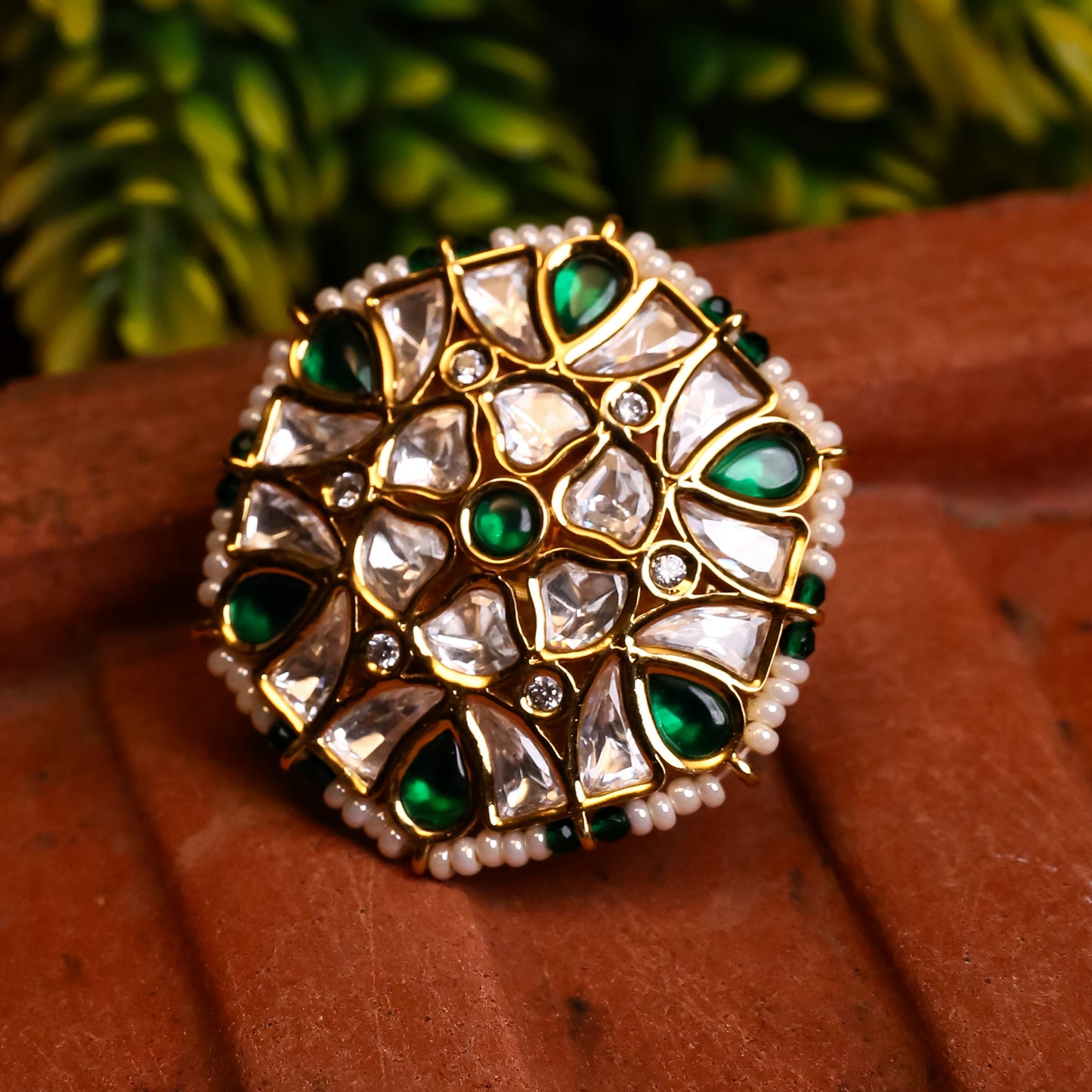 Hale Kundan Ring
