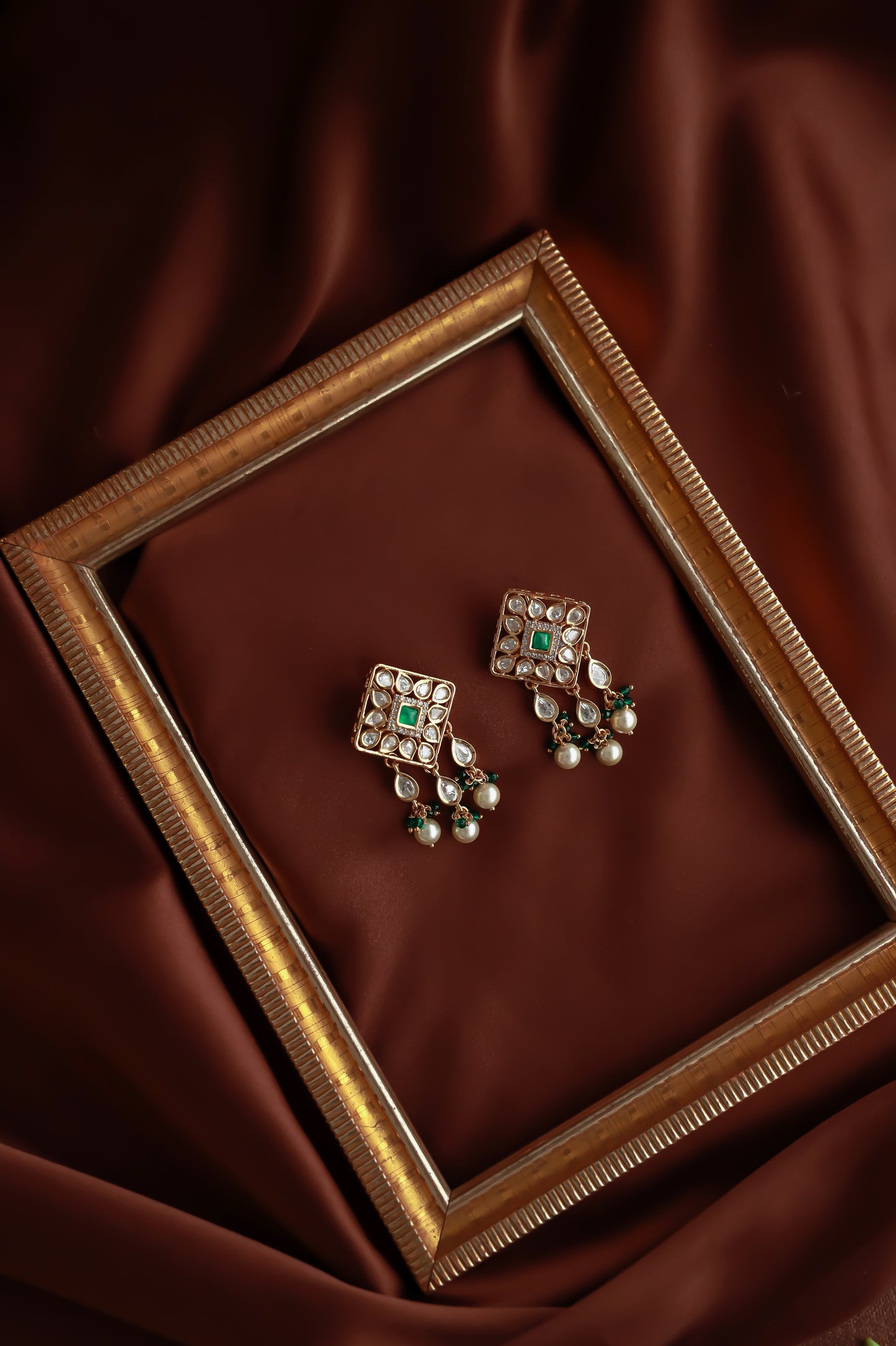 Gleam Kundan Earrings