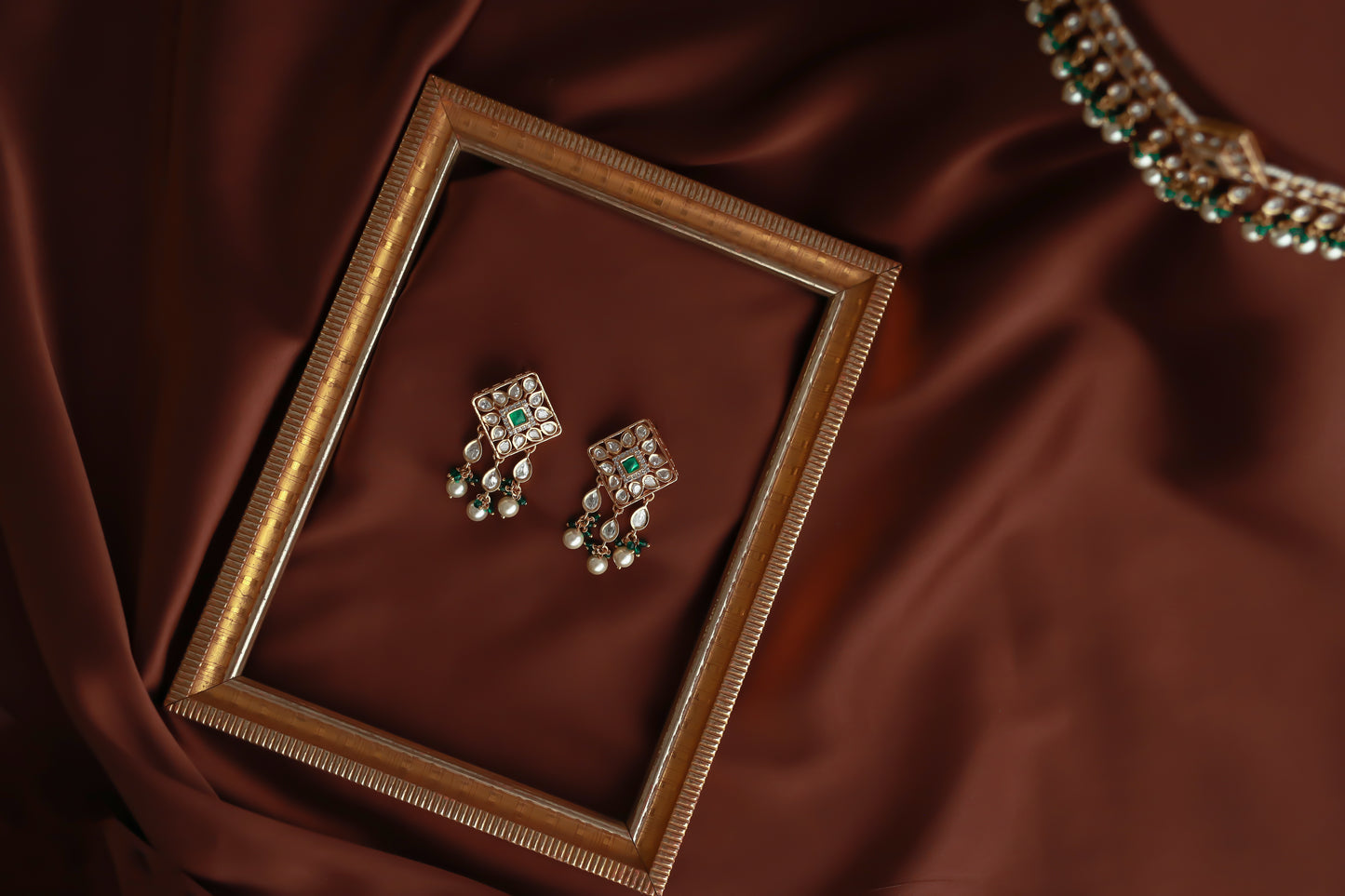 Gleam Kundan Earrings