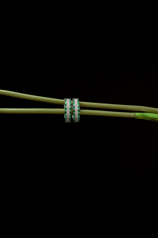 Zelra Artificial Diamond Hoop