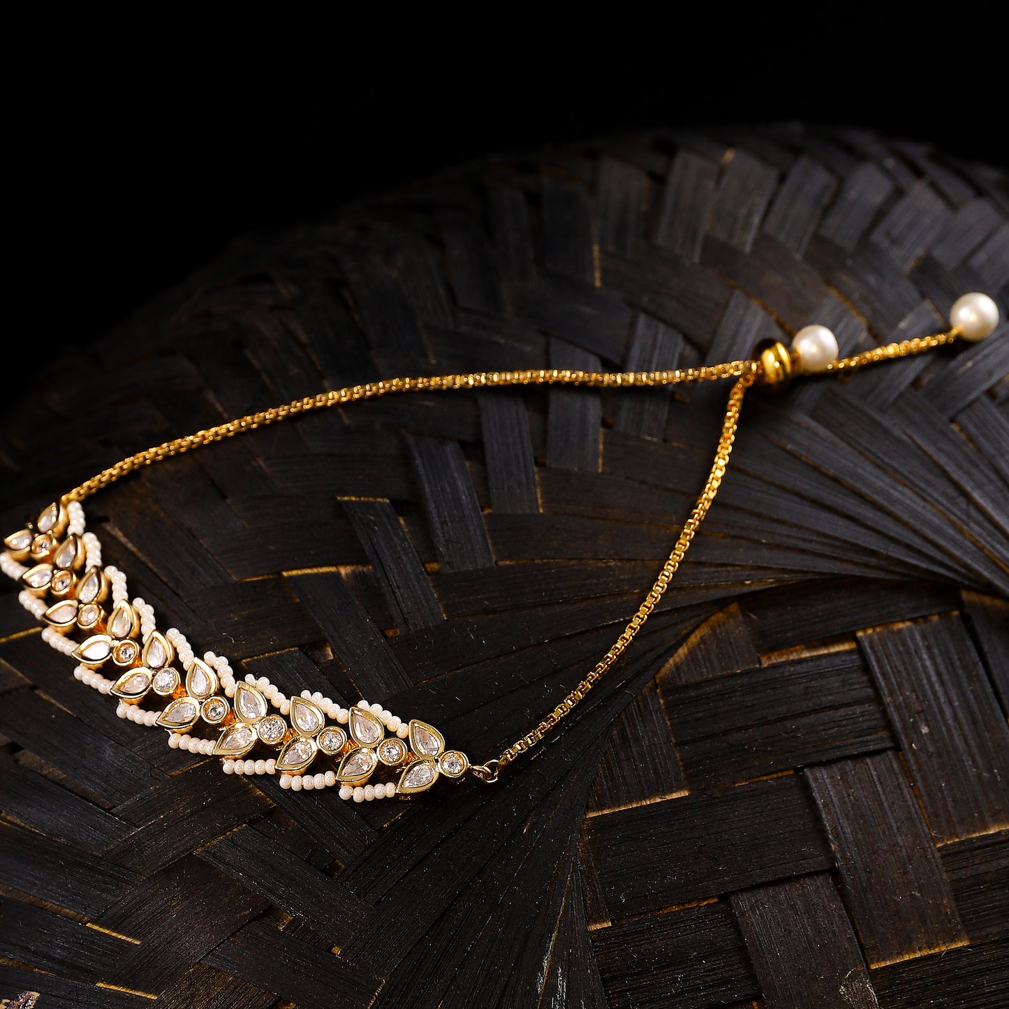 Isla Kundan Bracelet