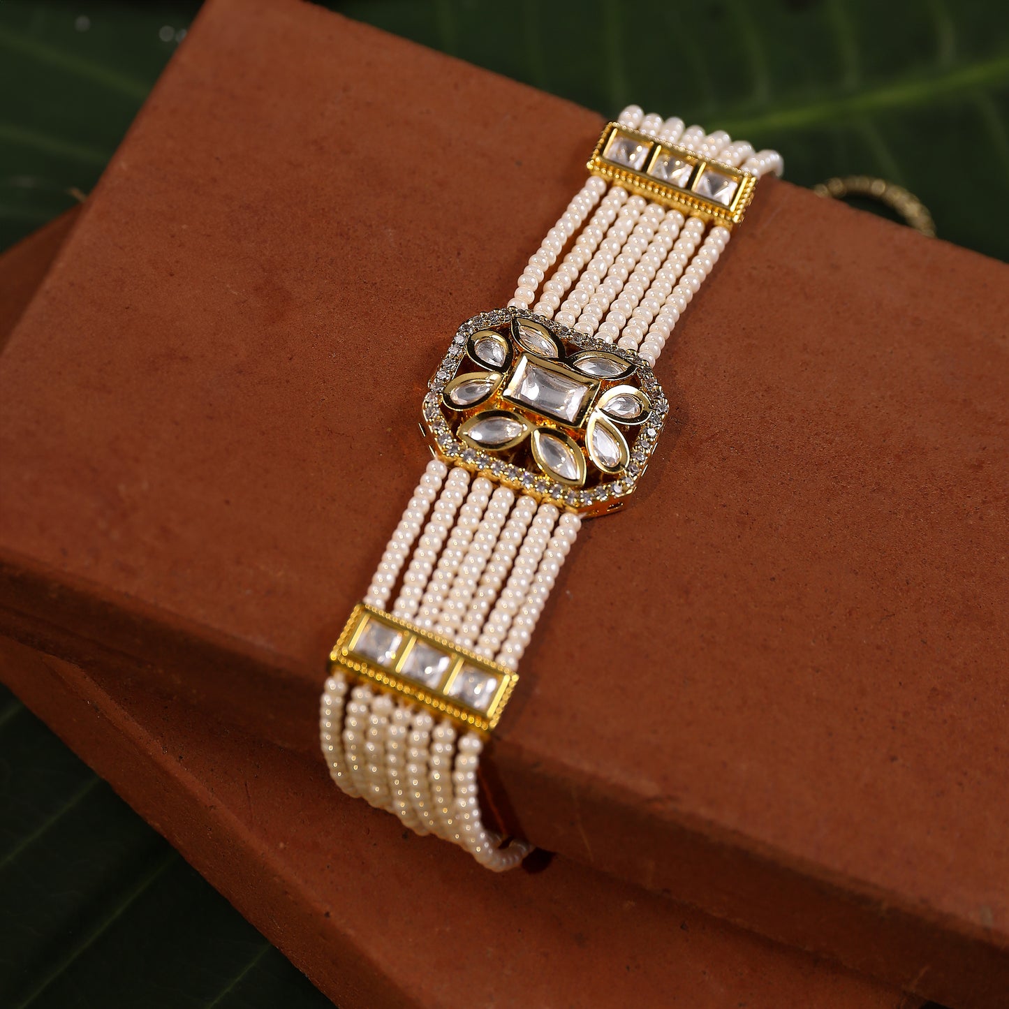 Sia Kundan Bracelet