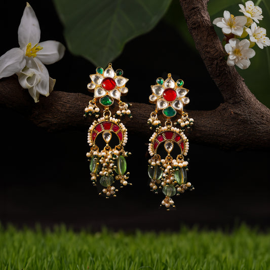 Mitali Kundan Earrings