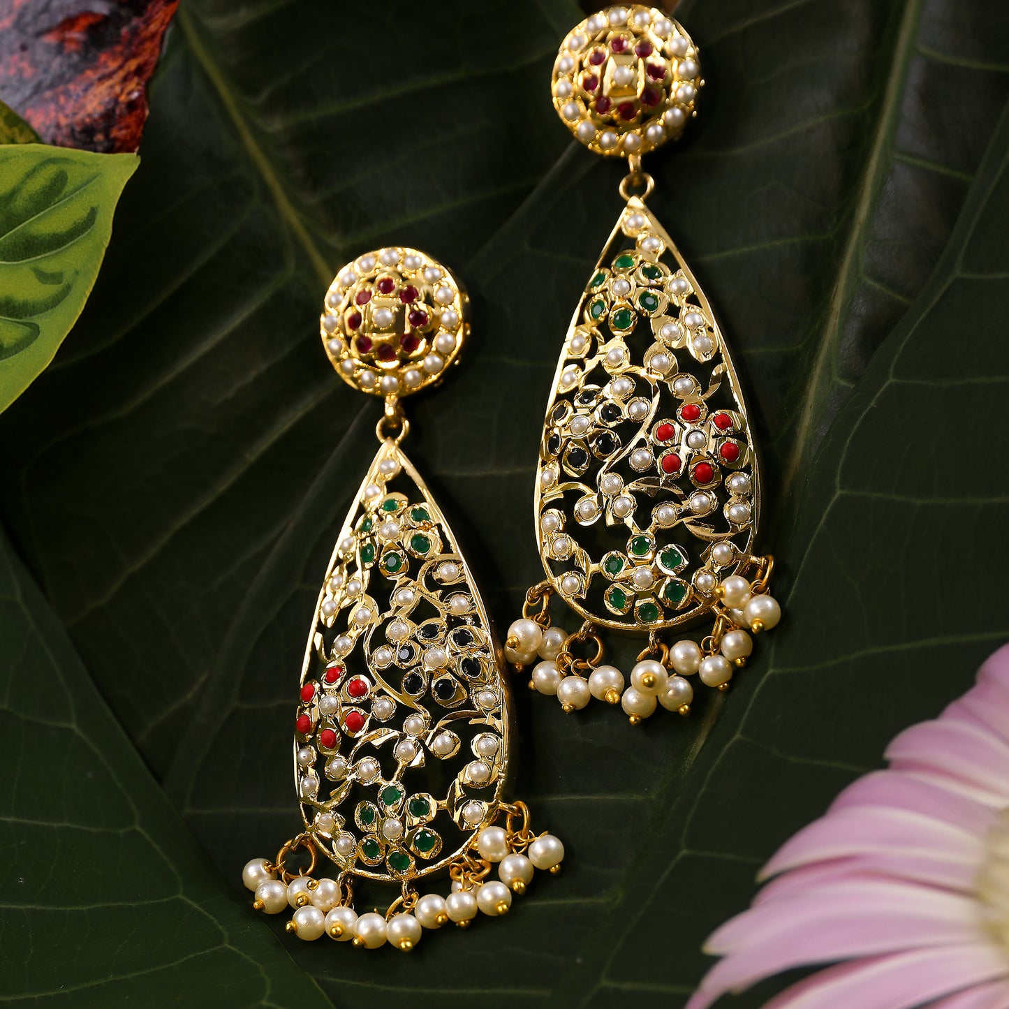 Nitya Kundan Earrings