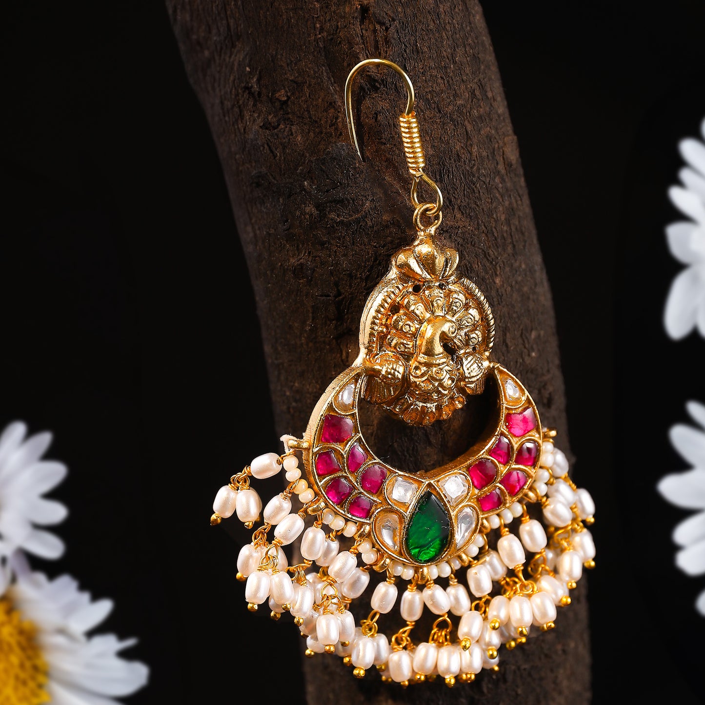 Jwala Kundan Earrings