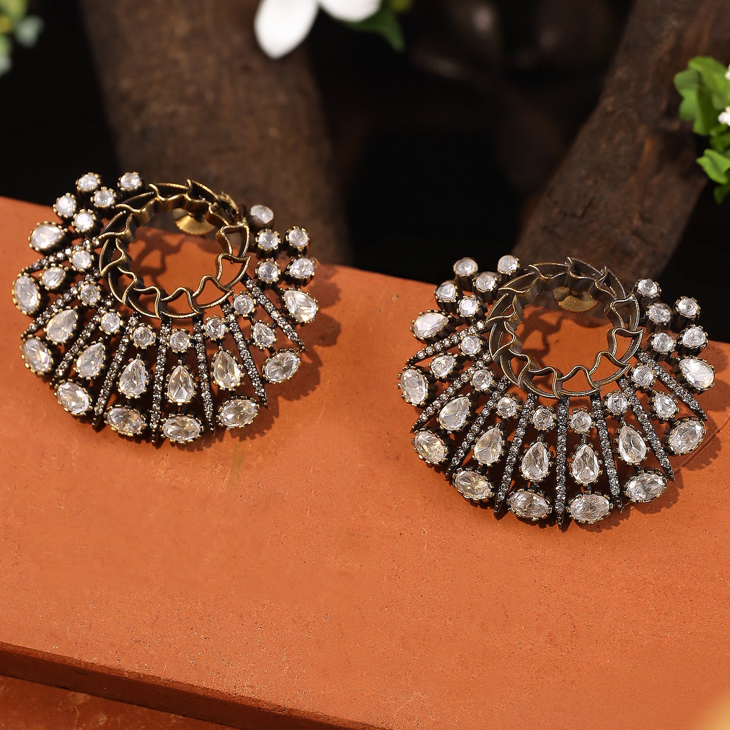 Dune Polki Earrings