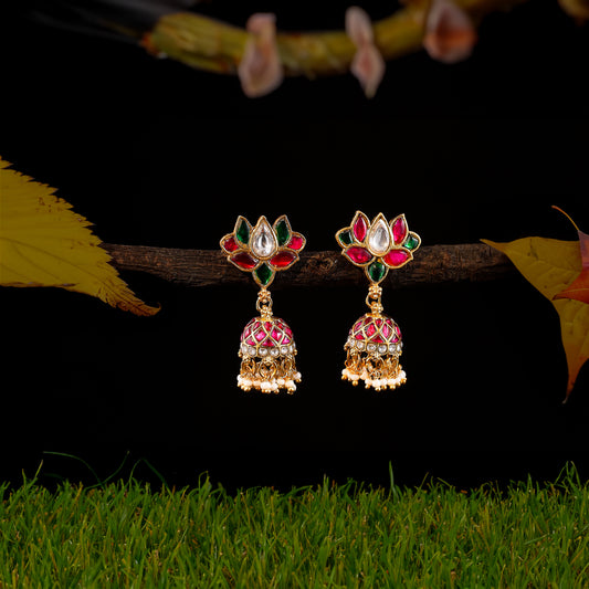 Padma Kundan Earrings