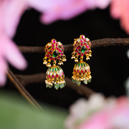 Ganga Kundan Earrings