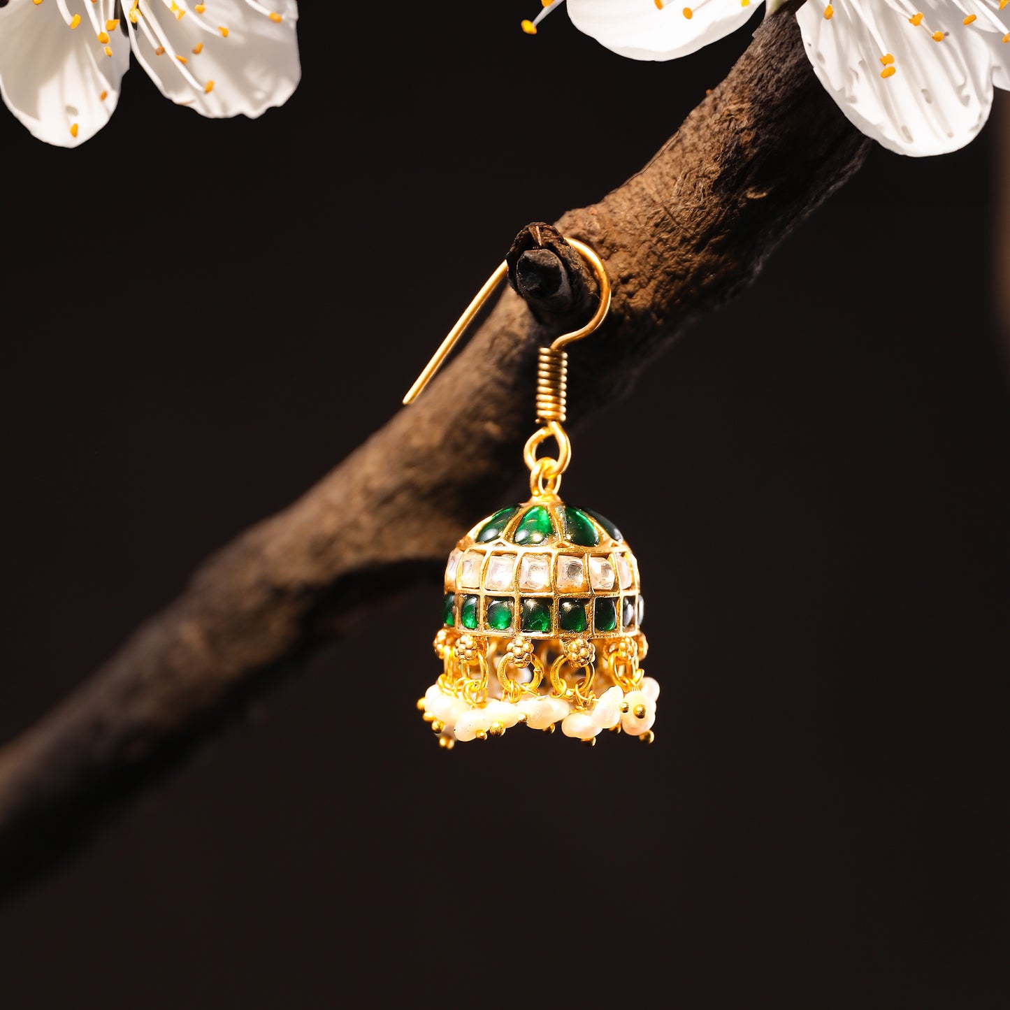 Bhavya Kundan Earrings