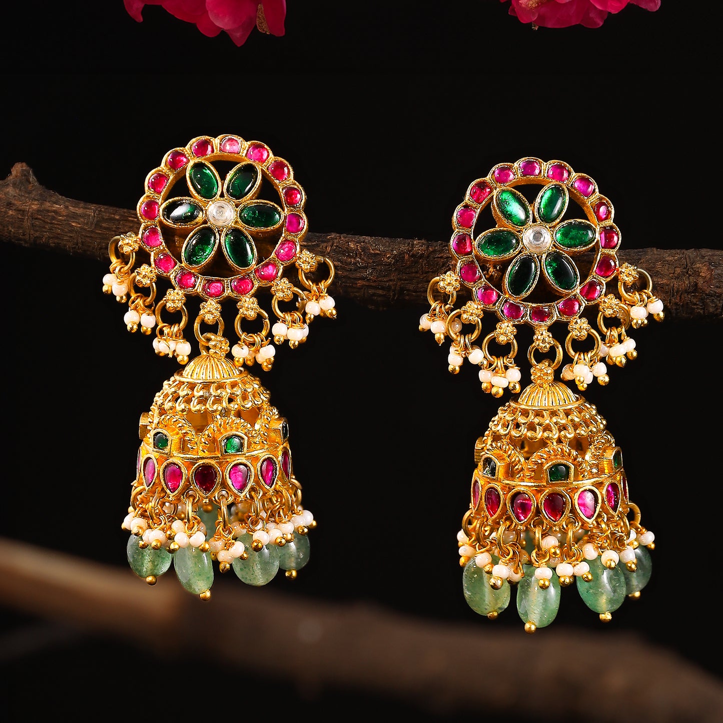 Udaya Kundan Earrings