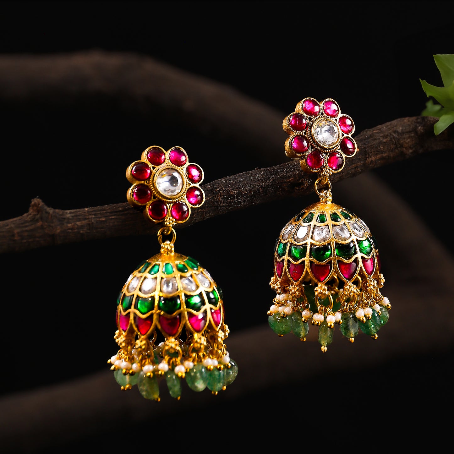 Yamini Kundan Earrings