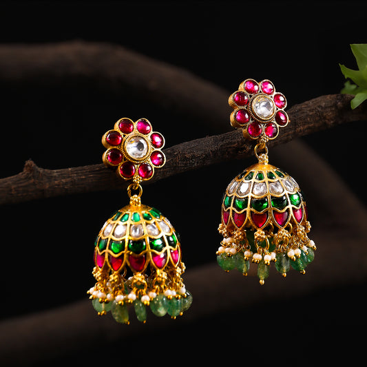 Yamini Kundan Earrings