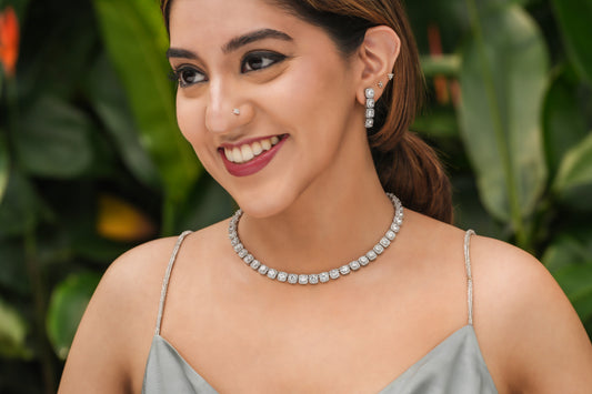 Celeste Artificial Diamond Set