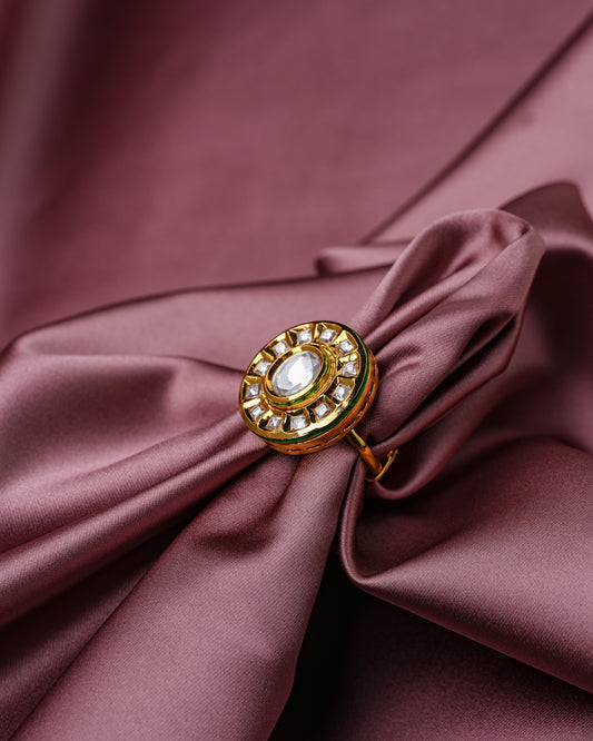 Tivra Kundan Ring