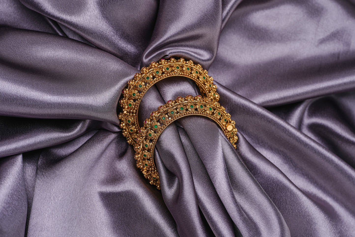 Zewar Antique Gold Bangle