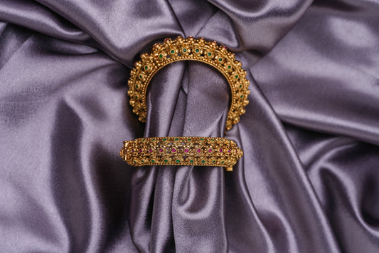Zewar Antique Gold Bangle