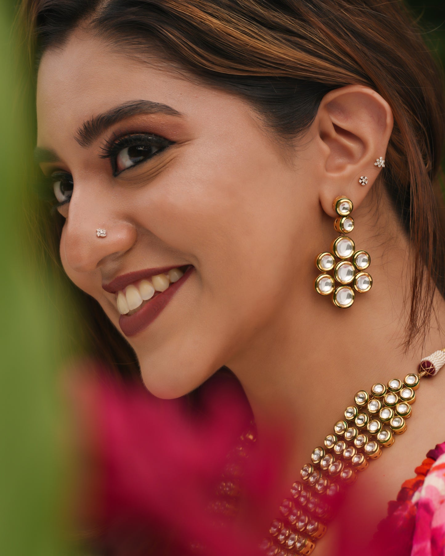 Mira Kundan Earrings