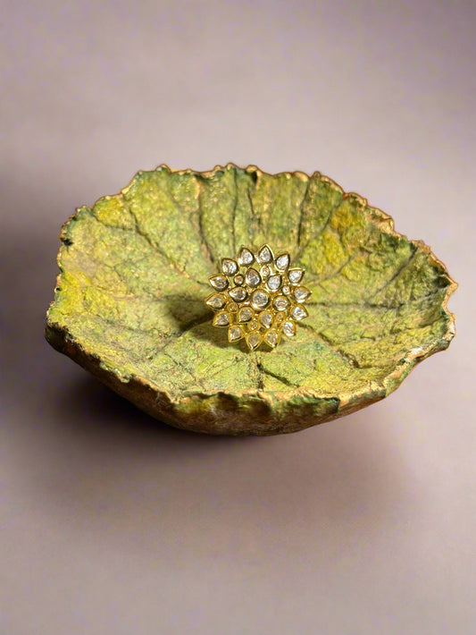 Kshema Kundan Ring