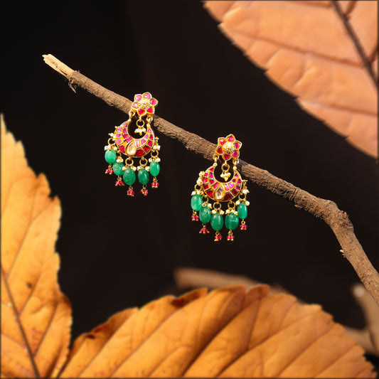 Anaya Kundan Earrings